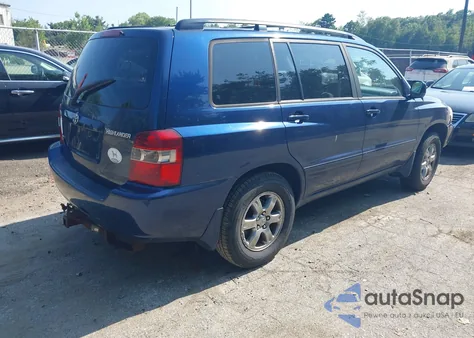 2004 Toyota Highlander V6 из США, поврежденный, VIN JTEDP21A340024018